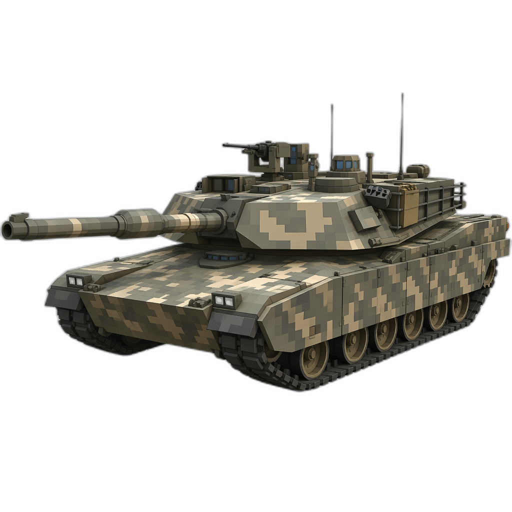 M1A2 main battle tank render